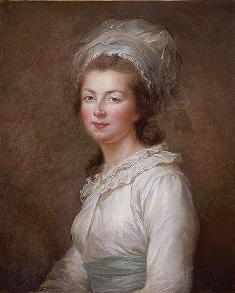 Elisabeth LouiseVigee Lebrun Elisabeth de France Norge oil painting art